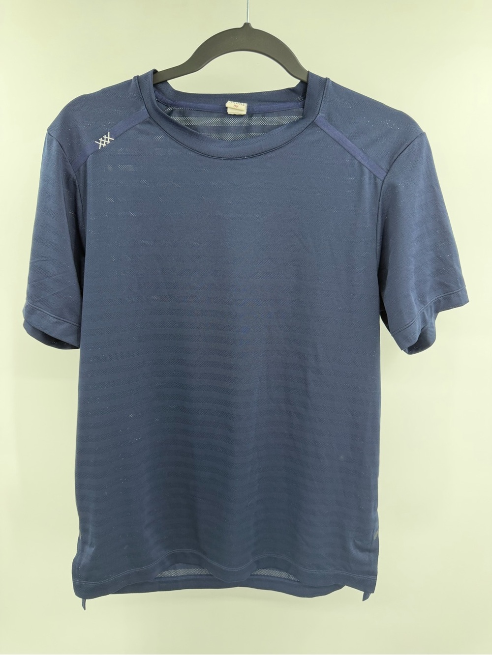 Rhône Men’s Navy Blue Activewear Short‎ Sleeve Shirt Small
